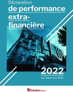 2022 de performance extra- fi nanci&egrave;re D&eacute;claration - Groupe Centre France