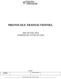 PROTOCOLE TRANSACTIONNEL - ARC EN CIEL 2034 CONTRAT DU 10 JUILLET 2018 ...