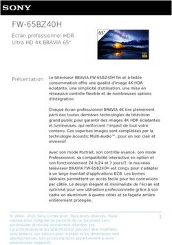 FW-65BZ40H Écran professionnel HDR Ultra HD 4K BRAVIA 65" - visunext Group