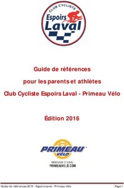 Guide de références pour les parents et athlètes Club Cycliste Espoirs Laval - Primeau Vélo Édition 2016 - Guide de références 2016 - Espoirs ...