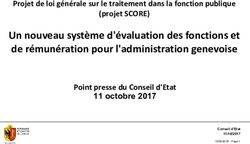 Un nouveau système d'évaluation des fonctions et de rémunération pour l'administration genevoise