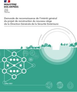 Demande de reconnaissance de l'intérêt général du projet de construction du nouveau siège de la Direction Générale de la Sécurité Extérieure ...