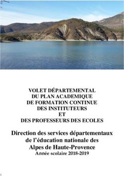 Direction des services départementaux de l'éducation nationale des Alpes de Haute-Provence - VOLET DÉPARTEMENTAL DU PLAN ACADEMIQUE DE FORMATION ...