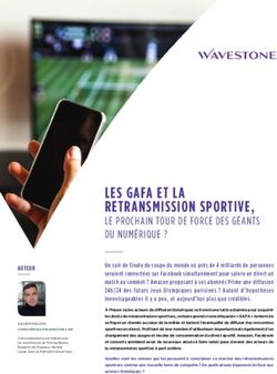 LES GAFA ET LA RETRANSMISSION SPORTIVE, LE PROCHAIN TOUR DE FORCE DES GÉANTS DU NUMÉRIQUE ? - Wavestone
