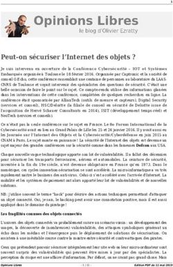 Peut-on sécuriser l'Internet des objets ? - Olivier Ezratty