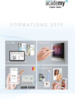FORMATIONS 2019 XL PRO - BTicino