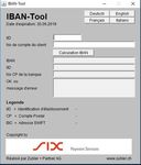 Calcul de l'IBAN par outil IBAN - Description de l'interface et possibilit&eacute;s d'utilisation de l'outil IBAN Sp&eacute;cification pour les &eacute;diteurs de ...