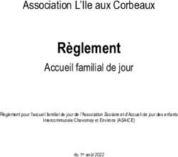 R&egrave;glement Association L'Ile aux Corbeaux Accueil familial de jour - L'Ile aux Corbeaux