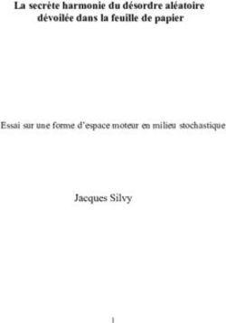 La secrète harmonie du désordre aléatoire dévoilée dans la feuille de papier - Jacques Silvy - arXiv