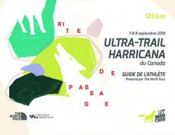 ULTRA-TRAIL HARRICANA - 125 km du Canada