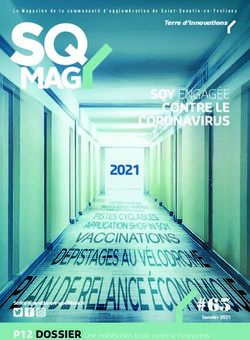 #65 - SQY ENGAGÉE CONTRE LE CORONAVIRUS - Saint Quentin en Yvelines