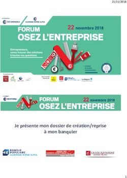 Je présente mon dossier de création/reprise à mon banquier 21/11/2018 - Forum Osez l'entreprise