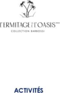 ACTIVIT&Eacute;S - Domaine de Barbossi