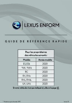 GUIDE DE RÉFÉRENCE RAPIDE - Pour les propriétaires des véhicules suivants : Amazon S3