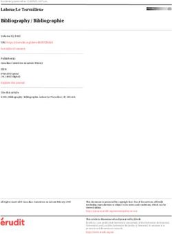 Bibliography / Bibliographie - Labour/Le Travailleur - &Eacute;rudit