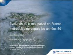 Evolution du climat pass&eacute; en France m&eacute;tropolitaine depuis les ann&eacute;es 50 - Anne-Laure Gibelin Direction de la Climatologie - Meteo France