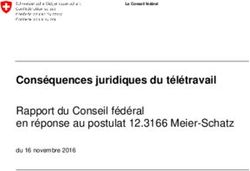 Conséquences juridiques du télétravail - Rapport du Conseil fédéral en réponse au postulat 12.3166 Meier-Schatz