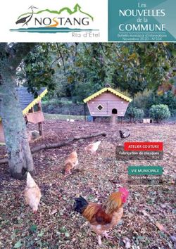 NOUVELLES COMMUNE LELEESS DDEE LLAA - ATELIER COUTURE FABRICAƟON DE MASQUES VIE MUNICIPALE