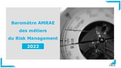 Barom&egrave;tre AMRAE des m&eacute;tiers du Risk Management 20222022