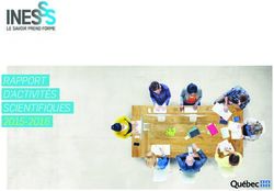 RAPPORT D'ACTIVITÉS SCIENTIFIQUES 2015-2016 - inesss