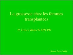 La grossesse chez les femmes transplant&eacute;es - P. Grace Bianchi MD PD Berne 24-1-2004