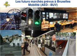 Les futurs marchés prévus à Bruxelles Mobilité (AED - BUV)