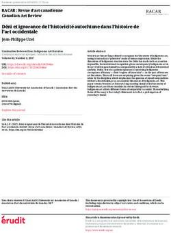 D&eacute;ni et ignorance de l'historicit&eacute; autochtone dans l'histoire de l'art occidentale