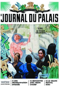 LE PALA IS DÉCRYPTÉ - P.15 RENCONTRE AVEC MEDHI - DOSSIER : Palais de la Porte Dorée