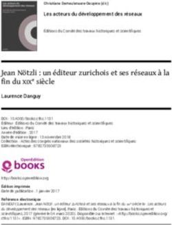 Jean Nötzli : un éditeur zurichois et ses réseaux à la fin du XIXe siècle - OpenEdition Books