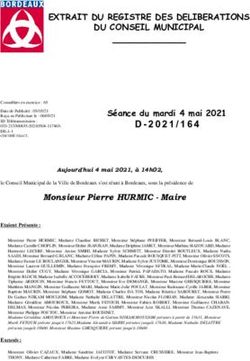 EXTRAIT DU REGISTRE DES DELIBERATIONS DU CONSEIL MUNICIPAL