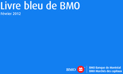Livre bleu de BMO Février 2012