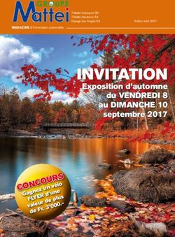 INVITATION Exposition d'automne du VENDREDI 8 au DIMANCHE 10 septembre 2017 - T. Mattei Autosport ...
