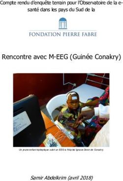 Rencontre avec M-EEG (Guin&eacute;e Conakry) - Compte rendu d'enqu&ecirc;te terrain pour l'Observatoire de la e- sant&eacute; dans les pays du Sud de la - Samir ...