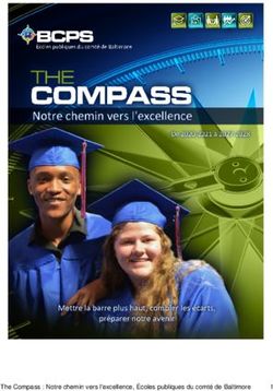 The Compass : Notre chemin vers l'excellence, Écoles publiques du comté de Baltimore 1 - Baltimore ...