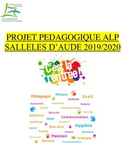 PROJET PEDAGOGIQUE ALP SALLELES D'AUDE 2019/2020 - CIAS du ...