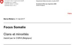 Focus Somalie Clans et minorités - traduit par le CGRA (Belgique)