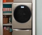 Un petit espace ne doit pas limiter vos choix - Whirlpool offre des appareils de lessive qui s'adaptent à vos besoins et à votre espace.