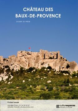 CH&Acirc;TEAU DES BAUX-DE-PROVENCE - Contact presse Oph&eacute;lie Thiery- 01 56 59 92 57