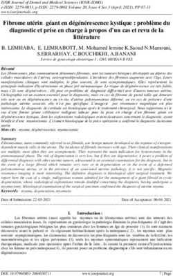 Fibrome ut&eacute;rin g&eacute;ant en d&eacute;g&eacute;n&eacute;rescence kystique : probl&egrave;me du diagnostic et prise en charge &agrave; propos d'un cas et revu de la litt&eacute;rature - IOSR ...
