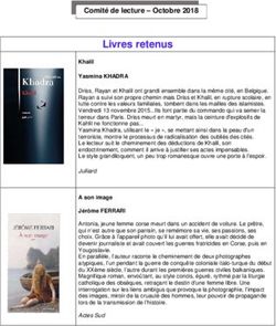 Livres retenus Comit&eacute; de lecture - Octobre 2018 - CBPT83