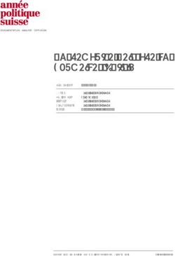 Ausgewählte Beiträge zur Schweizer Politik - Année politique Suisse