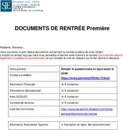 DOCUMENTS DE RENTR&Eacute;E Premi&egrave;re
