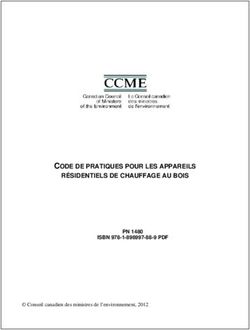 CODE DE PRATIQUES POUR LES APPAREILS RÉSIDENTIELS DE CHAUFFAGE AU BOIS - PN 1480 ISBN 978-1-896997-88-9 PDF