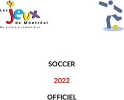 SOCCER OFFICIEL 2022 - JEUX DE MONTR&Eacute;AL