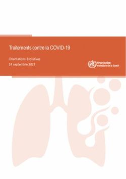 Traitements contre la COVID-19 - Orientations évolutives 24 septembre 2021-1- WHO | World Health ...
