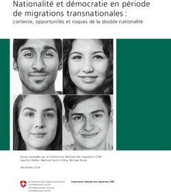 Nationalité et démocratie en période de migrations transnationales : SwissInfo