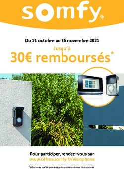 30&euro; rembours&eacute;s* Du 11 octobre au 26 novembre 2021 - Pour participer, rendez-vous sur www.offres.somfy.fr/visiophone