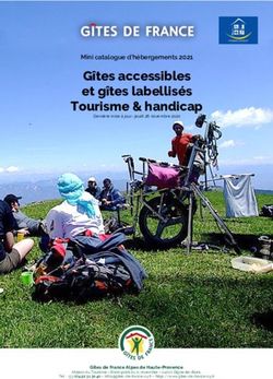 Gîtes accessibles et gîtes labellisés - Mini catalogue d'hébergements 2021 - Gites de France des Alpes de ...
