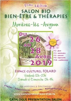 CATALOGUE PRESENTATION SALON - natureformetbien-etre.