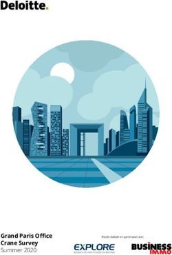 Grand Paris Office Crane Survey - Summer 2020 - Deloitte France